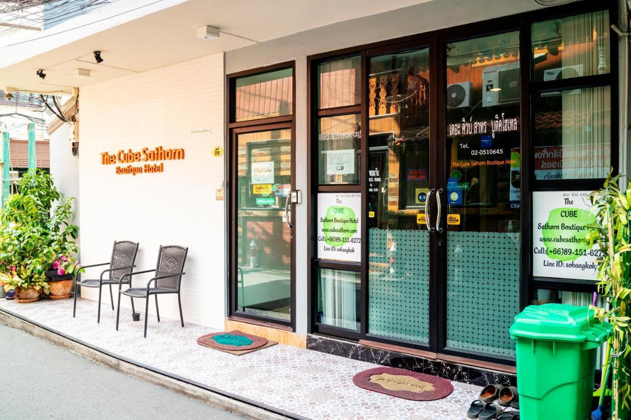 The Cube Sathorn Boutique Hotel เดอะ คิวบ์ สาทร บูติค โฮเทล Near Bts Surasak Bangkok Dış mekan fotoğraf